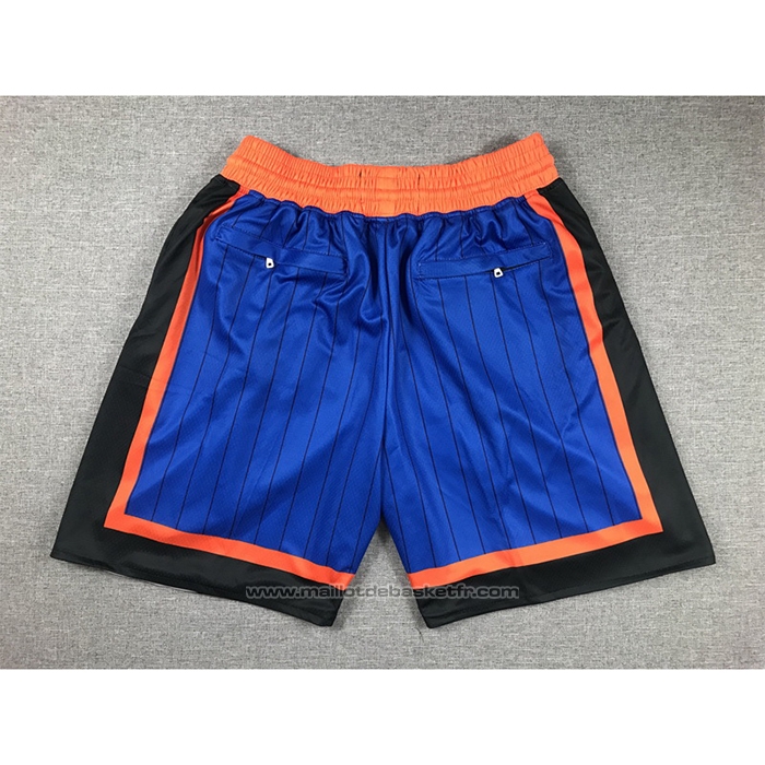 Short New York Knicks Ville 2024 Just Don Bleu
